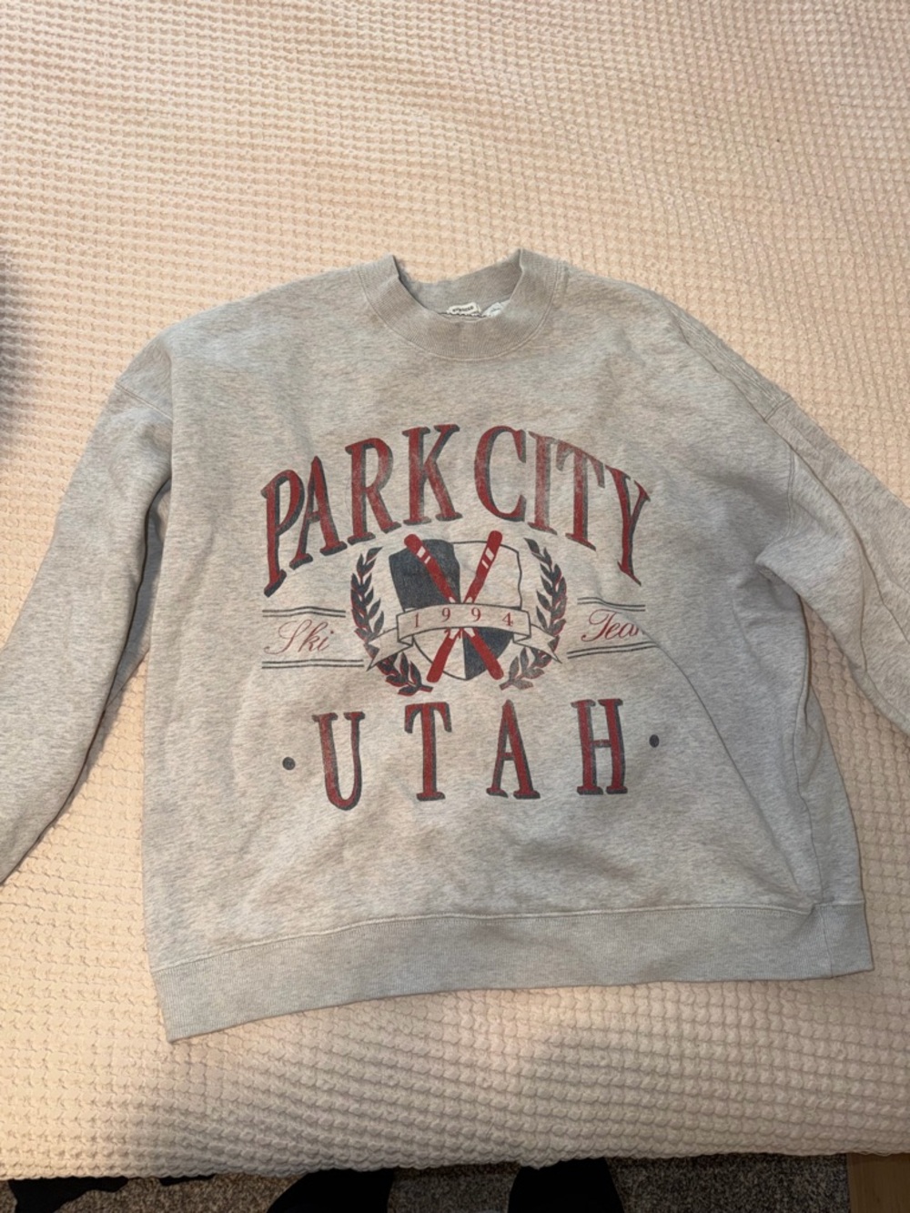 Abercrombie oversized park city sweatshirt